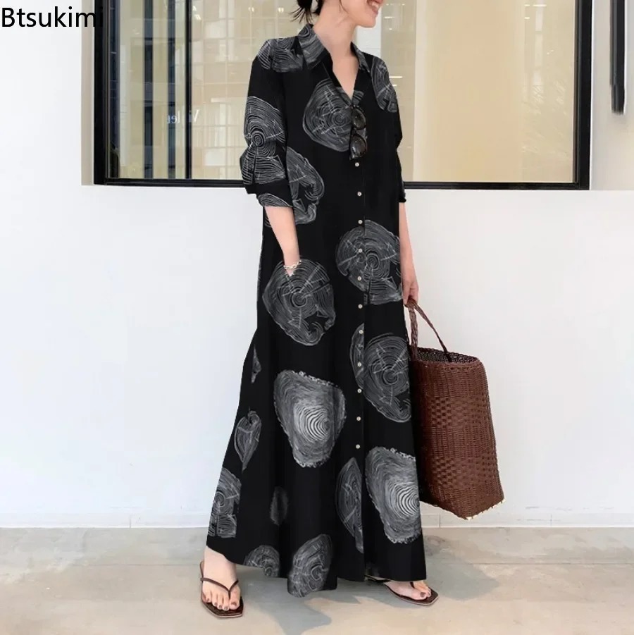 2026 Women Shirt Dress Loose C - Casual Loose Linen Shirt Dress recension och pris