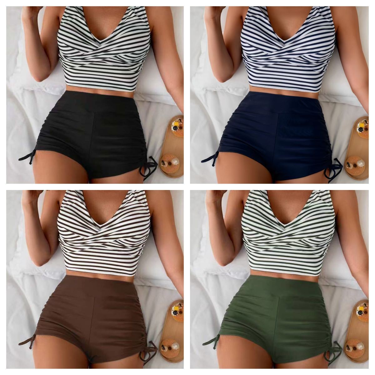 Women Swimwear Bikini Crop Top - Swimwear recension och pris