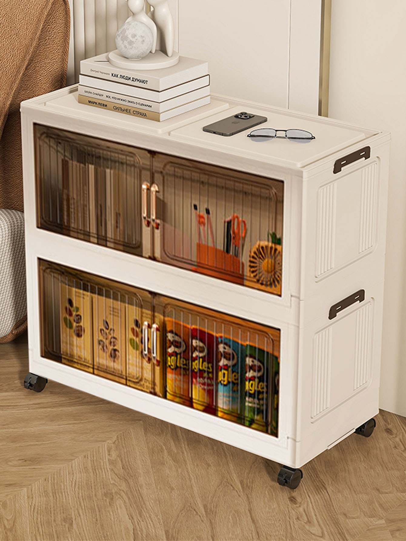 No-Assembly Foldable Rolling S - Tops recension och pris