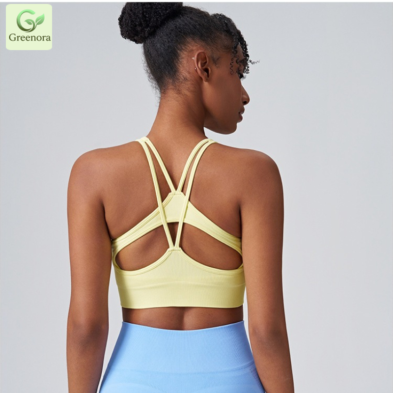 Greenora Seamless Ribbed Sport - Seamless Ribbed Workout Tank Top recension och pris