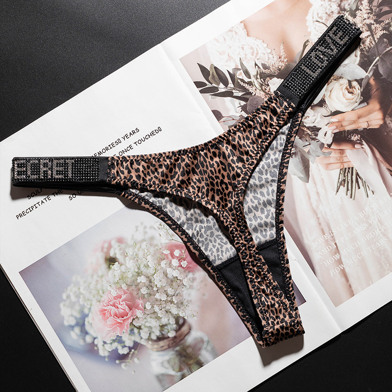 Letter Sexy Panties Women Thon - Lingerie recension och pris
