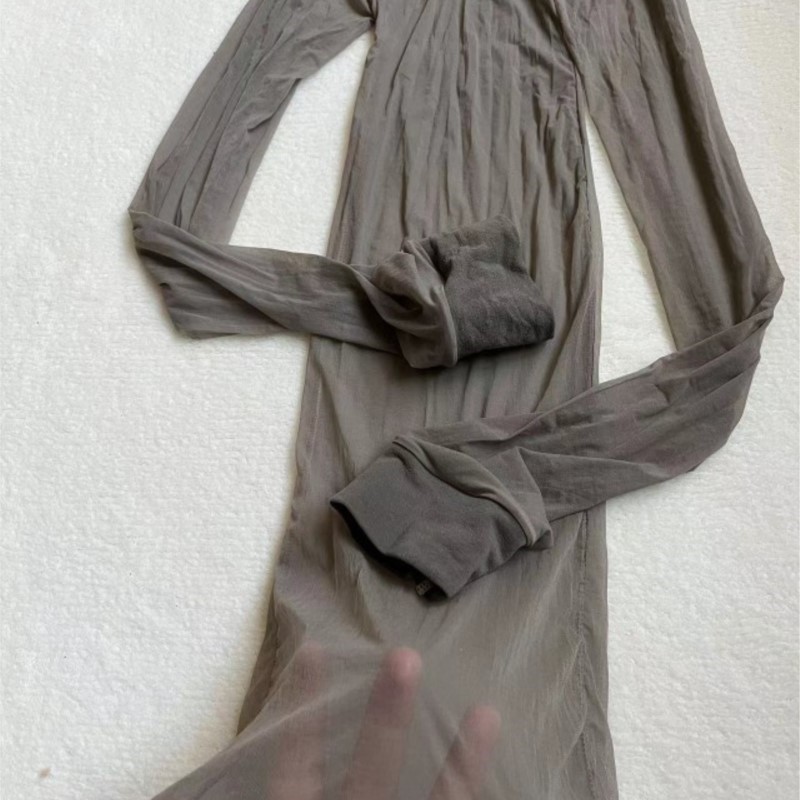 Transparent Smooth Sexy Bodyst - Sexy Mesh Sheer Bodycon Dress recension och pris